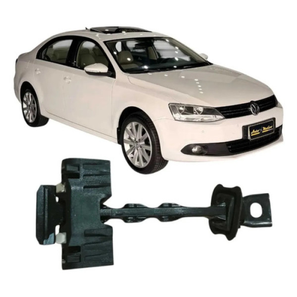 Limitador Porta Dianteira Esquerdo Jetta 2013 2.0 Original