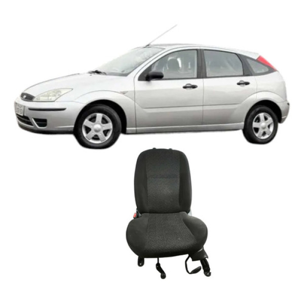 Banco Dianteiro Esquerdo Ford Focus 2009 1.6 Original Preto