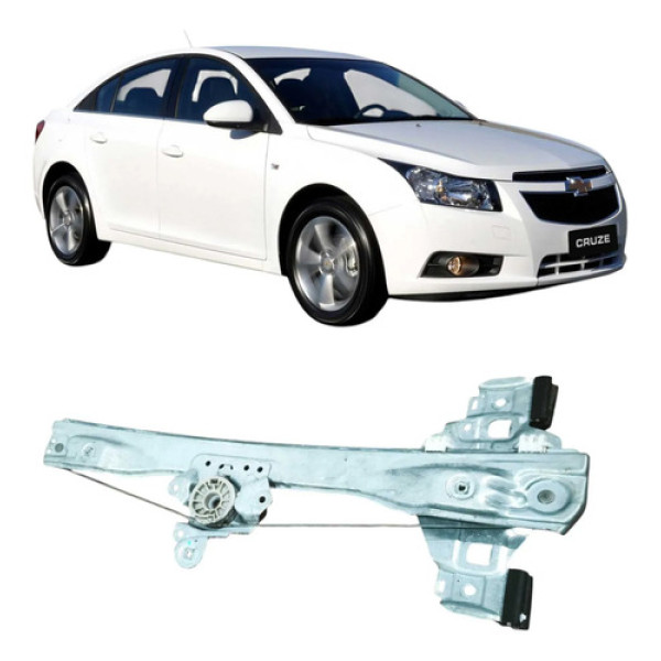 Maquina Vidro Traseira Esquerda Gm Cruze 2013 1.8 Original