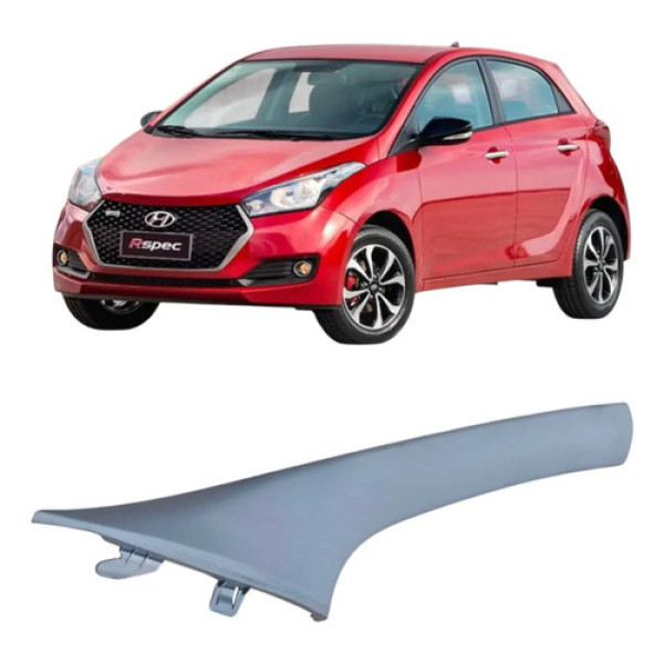 Acabamento Coluna Direita Parabrisa Hyundai Hb20 858201s000 Branco