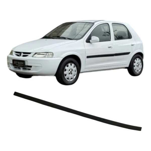 Friso Calha Teto Chevrolet Celta 2004 1.0 Original  Branco