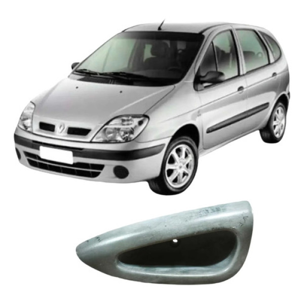 Porta Traseira Esquerda Renault Scenic 2009 1.6 Original Traseira Esquerdo Preto