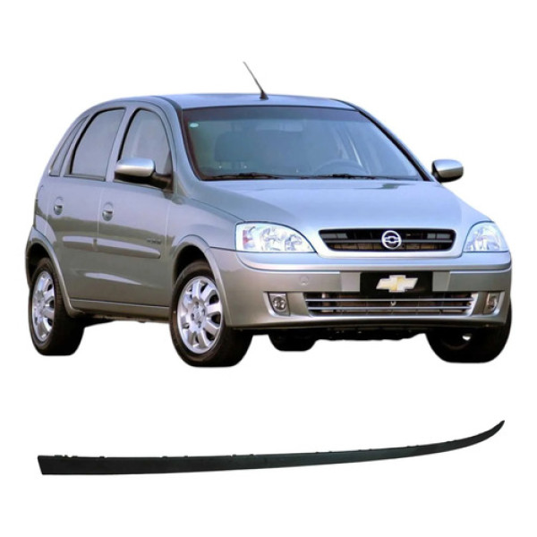 Calha Teto Esquerda Chevrolet Corsa 2006 1.8 Original Preto