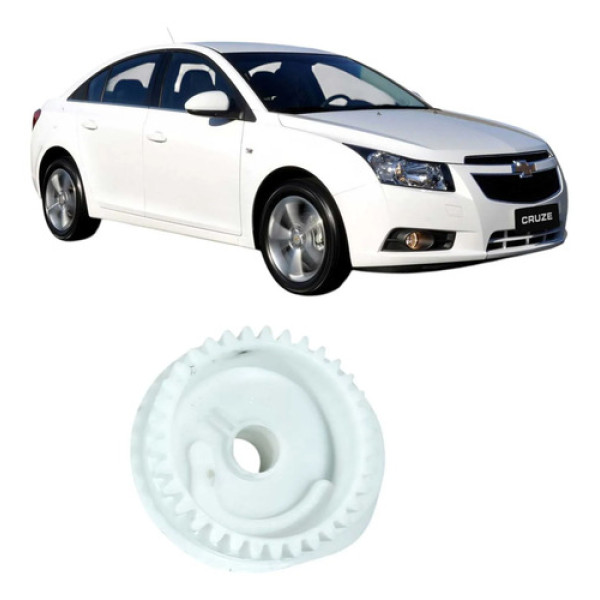 Engrenagem Caixa Ar Chevrolet Cruze Sedan 2013 1.8 Original Branco