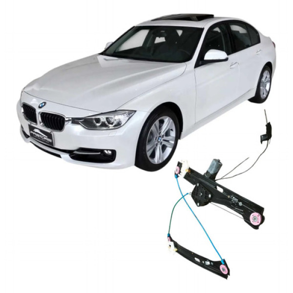 Maquina Vidro Dianteiro Esquerdo Bmw 320i 2.0 Original