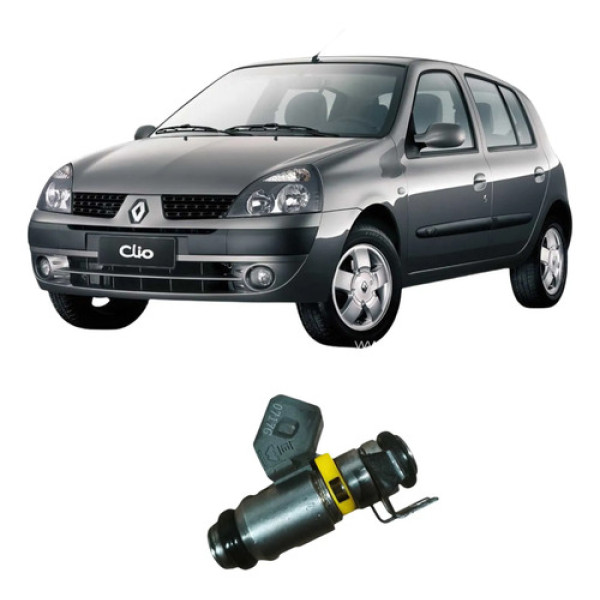 Bico Injetor Combustível Renault Clio 2005 1.0 Original 220v