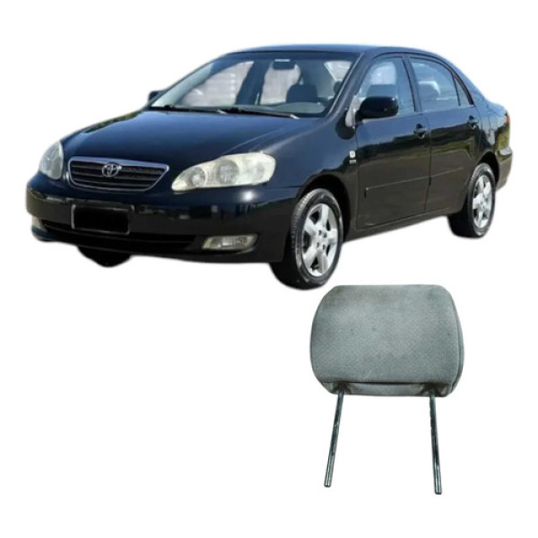 Apoio Encosto Cabeça Toyota Corolla 2004 Original Preto