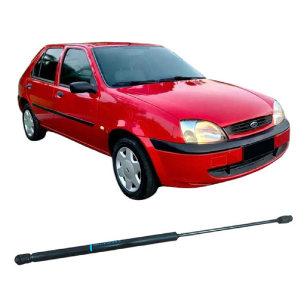 Tampa Traseira Porta Malas Ford Fiesta 2000 Original Preto