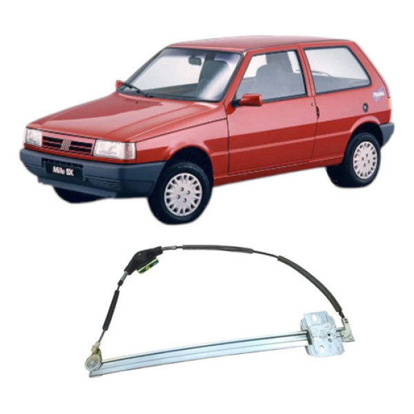 Maquina Vidro Esquerda Fiat Uno Mille 2p 1.0 500060980