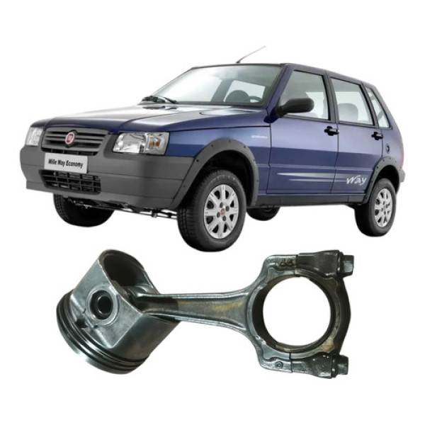 Pistao Biela Motor Fiat Palio 2005 - 2010 1.0 Original 