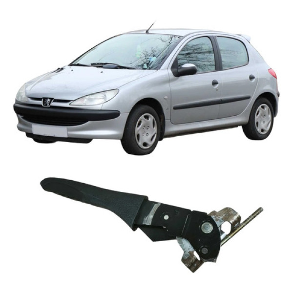 Alavanca Freio Mão Peugeot 206 2007 1.4 Original