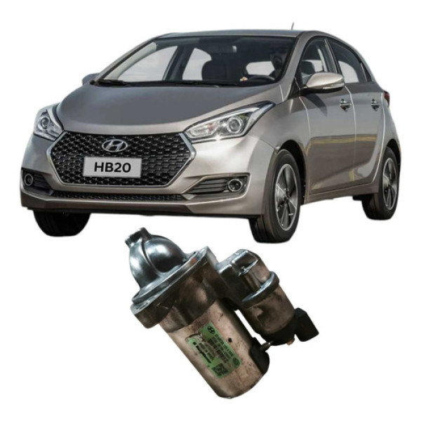 Motor Arranque Partida Hyundai Hb20 2020 1.0 3c Original