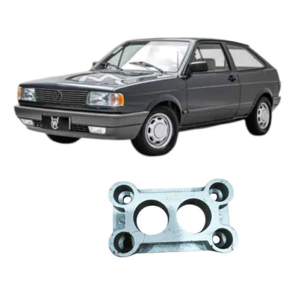 Flange Carburador Volkswagen Gol 1994 1.8 Original 84au9p697