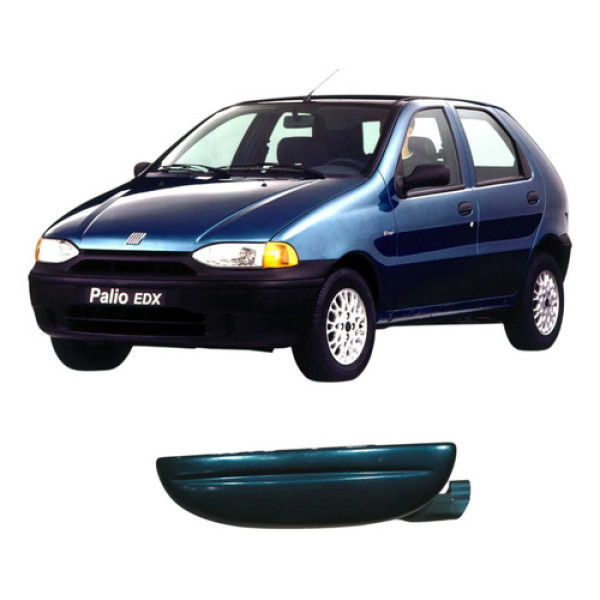 Maçaneta Externa Dianteira Direita Fiat Palio 1997 Pbtgf20 Preto Dianteira