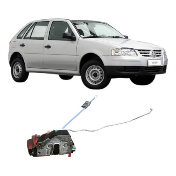 Fechadura Dianteira Direita Volkswagen Gol 2009 1.0 Original