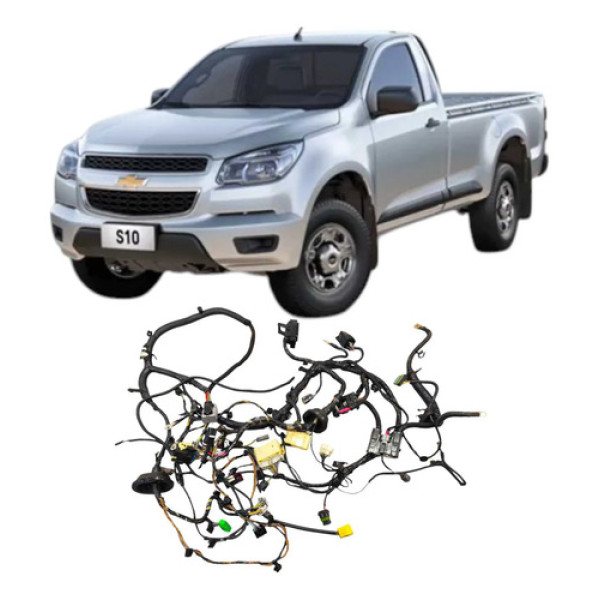 Chicote Painel Cabine 52037028 Gm S10 2.8 4x4 Manual 2013