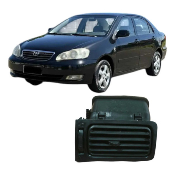 Difusor Ar Lado Esquerdo Toyota Corolla 2004 1.8 Original 