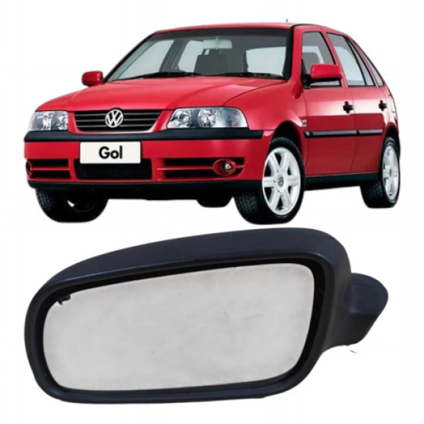 Retrovisor Externo Esquerdo Volkswagen Gol 2005(com Detalhe)