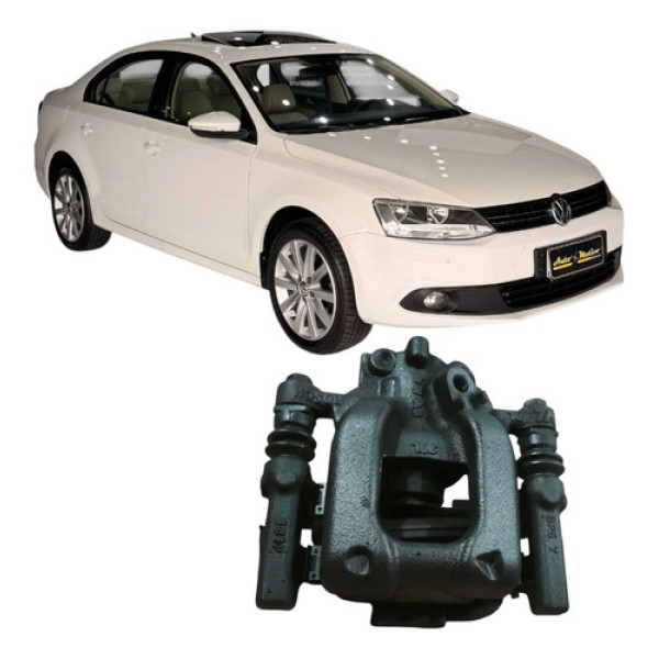 Pinça Traseira Esquerda Volkswagen Jetta 2013 2.0 Original