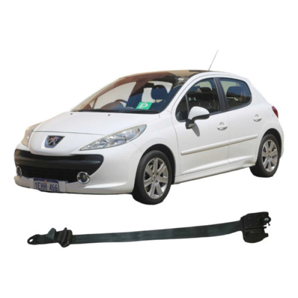 Cinto Segurança Traseiro Direito Peugeot 207 2009 100192857