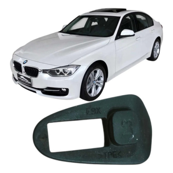 Acabamento Miolo Dianteiro Esquerdo Bmw 320i 2.0 Original Branco