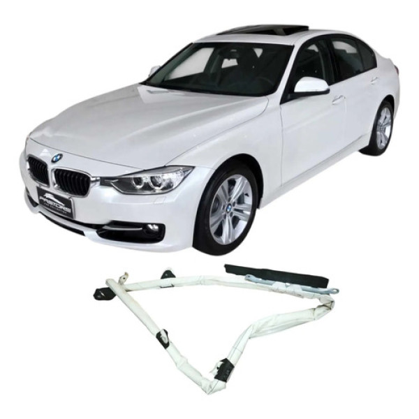 Cortina Airbag Teto Esquerdo Bmw 320i 2015 2.0 7221046 Branco