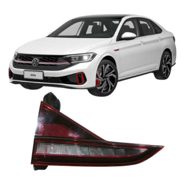 Lanterna Traseira Direita Vw Jetta Gli 2023 6003ta0376 Direito/passageiro Vermelho