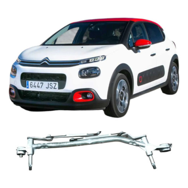 Galhada Limpador Dianteiro Citroen C3 2017 1.5 Original