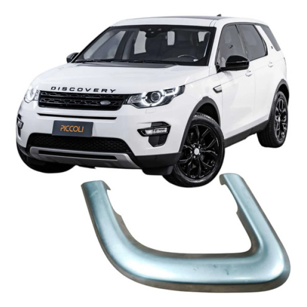 Moldura Maçaneta Traseira Esquerda Discovery Sport 2018 Cinza Traseira