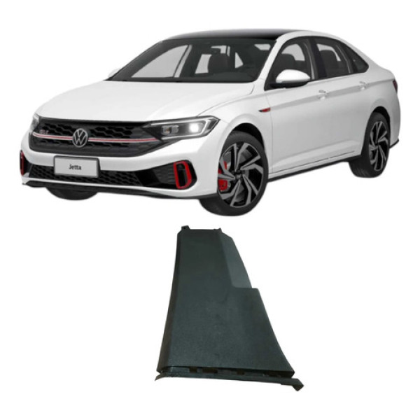 Acabamento Coluna Central Esquerda Vw Jetta 2023 I7a867291