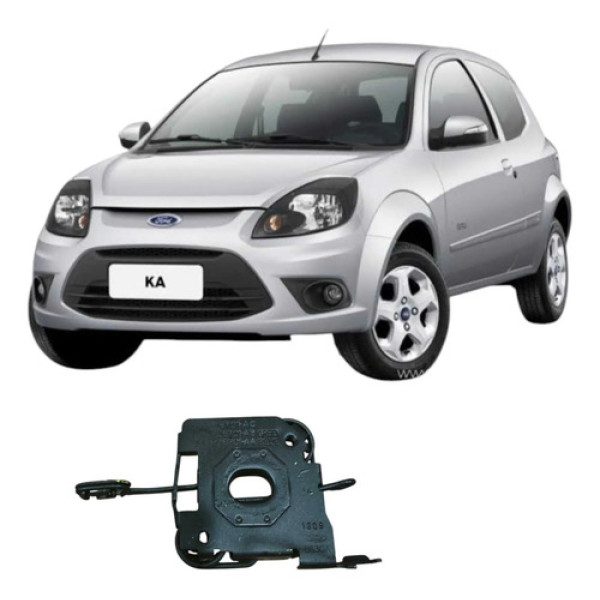 Fechadura Trinco Do Capô Original Ford Ka 2012 2s6a16701ac