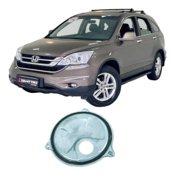 Tampa Acesso Bomba Combustivel Honda Cr-v 2010 Original Prateado 2010