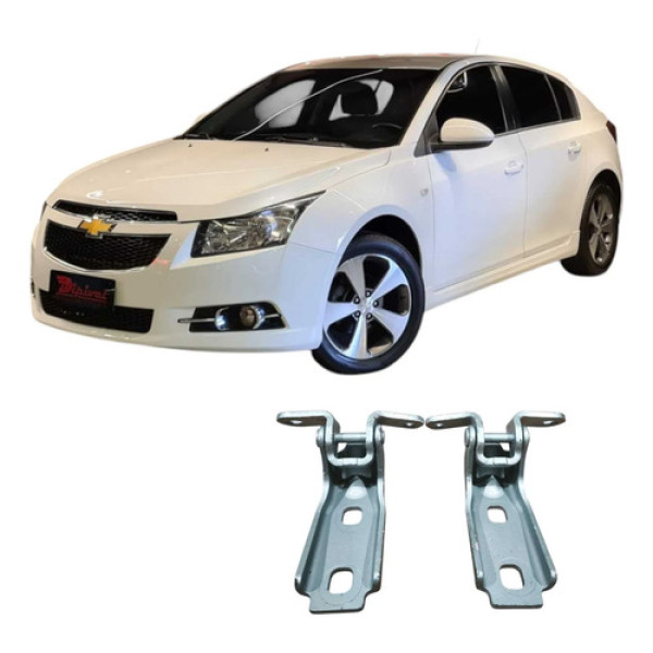 Par Dobradiça Porta Diant Dir Chevrolet Cruze 2013 Orig