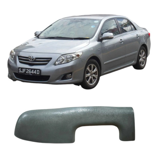 Acabamento Puxador Porta Dianteira Direita Corolla 2008 Cinza