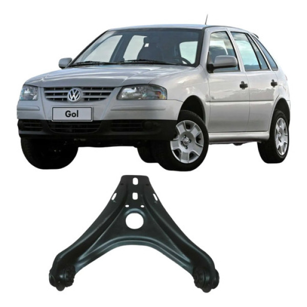 Balança/bandeja Suspensão Esquerda Volkswagen Gol 2008 1.0