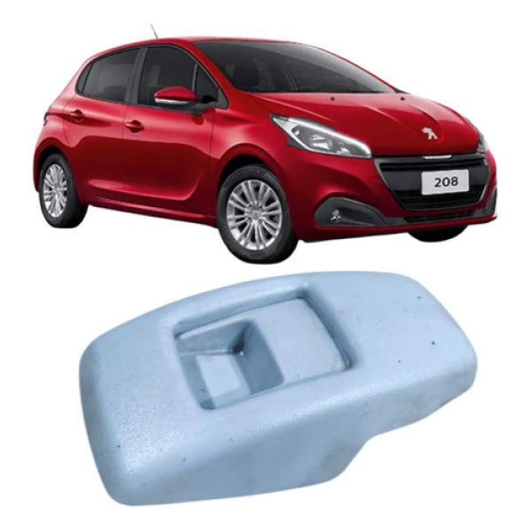 Botão Regulagem Cinto Dianteiro Direito Peugeot 208 2019 Prata