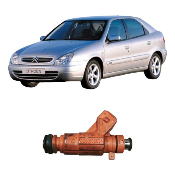 Bico Injetor Citroen Xsara 2001 1.6 1.8 0280156034 Original 220v