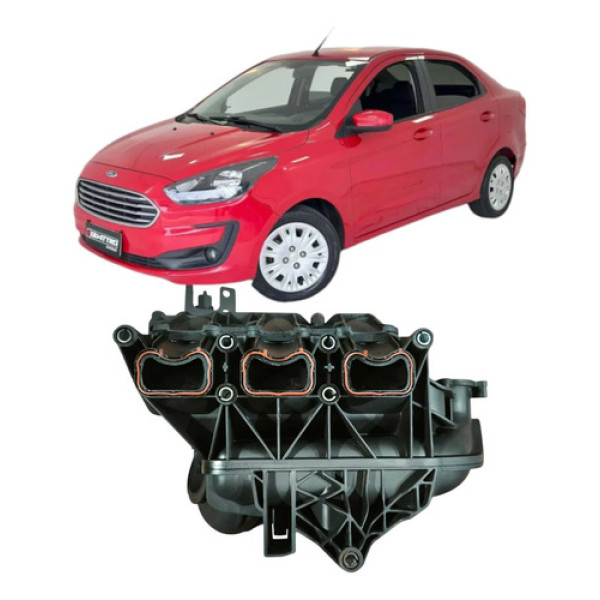 Coletor Admissão Ford Ka 2020 1.0 3c E3bg9424ea Original
