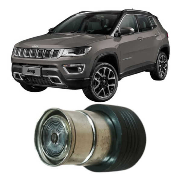 Acendedor 12v Jeep Compass 2020 2.0 Aut Original Cinza