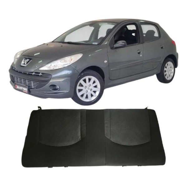 Encosto Banco Traseiro Peugeot 207 2009 1.4 Original Cinza