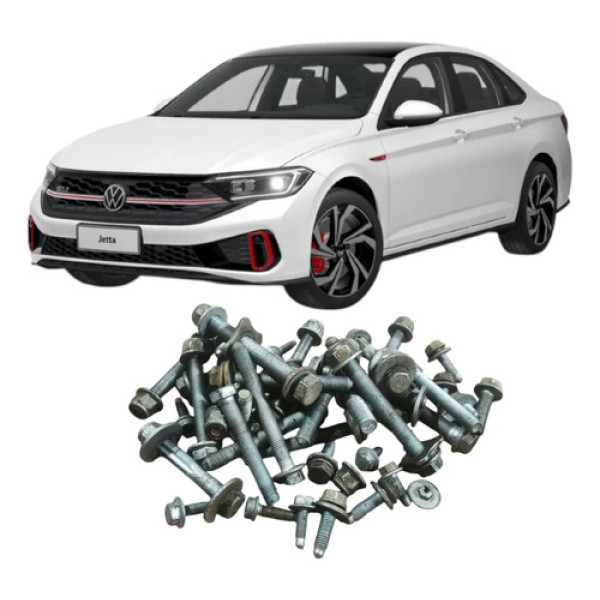 Jogo Parafusos Do Eixo Traseiro Volkswagen Jetta 2023