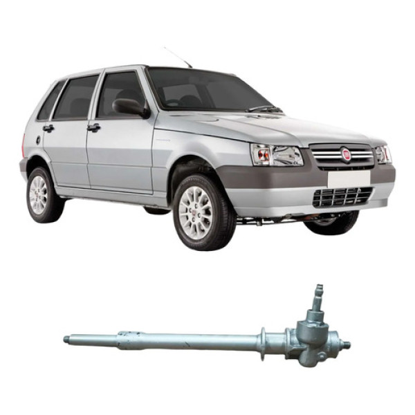 Caixa Setor Direção Mecânica Fiat Uno 2004 1.0 Original