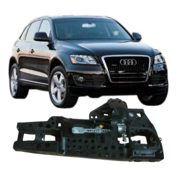 Suporte Maçaneta Dianteira Direita Audi Q5 2012 Original Preto Dianteira