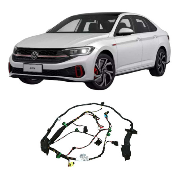 Chicote Porta Dianteira Esquerda Vw Jetta 2023 17b971161nt