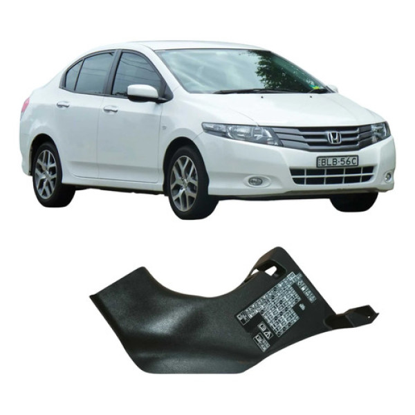 Acabamento Soleira Esquerda Honda City 2009 83161tm6m Preto