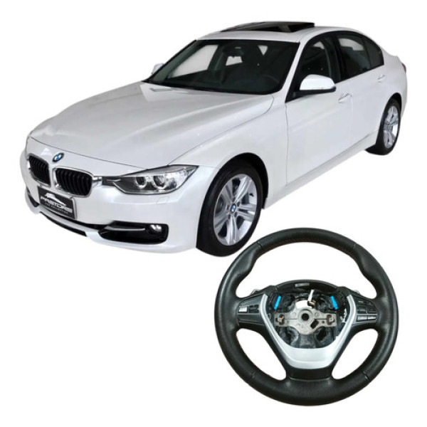 Volante Direçao Bmw 320i 2015 2.0 62582150e Original Preto
