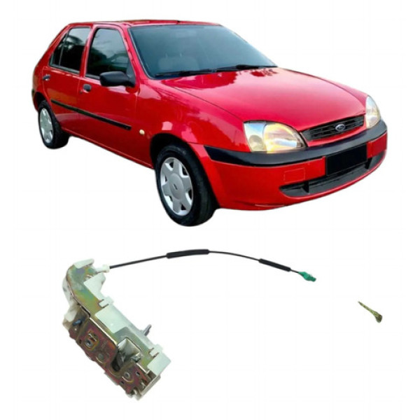 Fechadura Dianteira Direita Ford Fiesta 2000 4p Original 