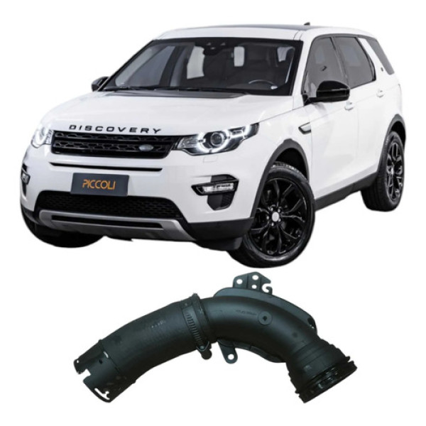Tubo Intercooler Discovery 2018 2.0 Diesel Ign Gj32-6c780-aa Preto