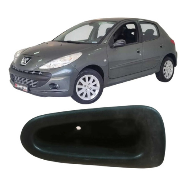 Puxador Traseiro Esquerdo Peugeot 207 2009 1.4 Original