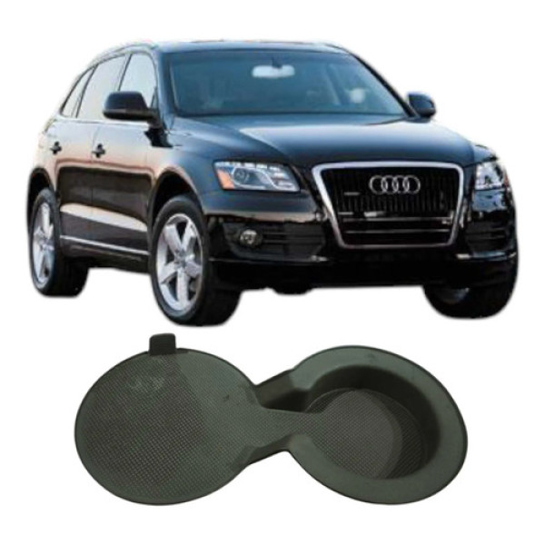 Borracha Porta Copos Console Audi Q5 2012 2.0 Original Preto